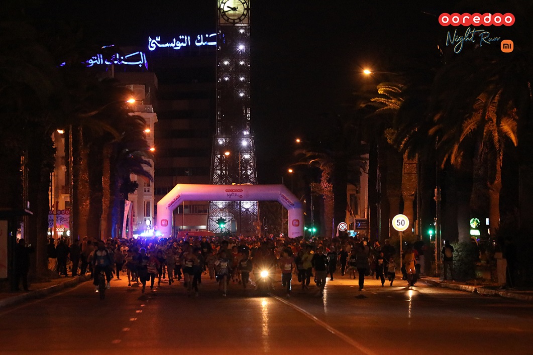 “Ooredoo Night Run by Xiaomi” نجاح كبير لأول حدث رياضي رمضاني – أنباء تونس “Ooredoo Night Run by Xiaomi” نجاح كبير لأول حدث رياضي رمضاني – أنباء تونس