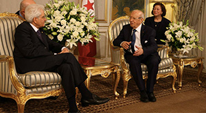 Caid Essebsi reçoit Mattarella