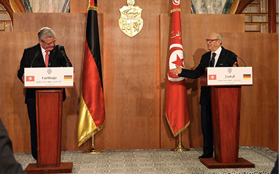 Joachim Gauck et Béji Caid Essebsi 