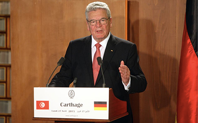 Joachim Gauck et Béji Caid Essebsi 