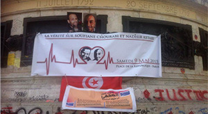 Mobilisation pour Chourabi et Ketari à Paris