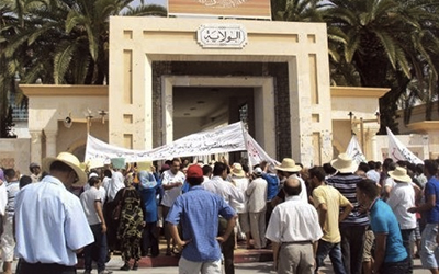 Révolte des régions Sidi Bouzid