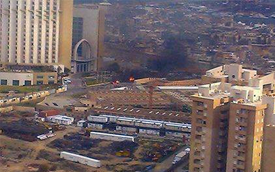 Explosion Hotel Corinthia Tripoli