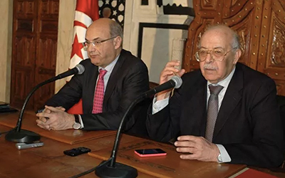 Hakim Ben Hammouda et Chedly Ayari