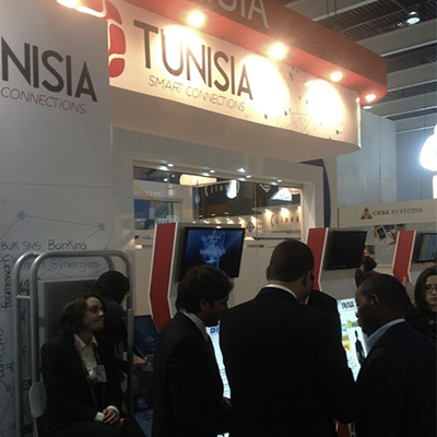 Stand Tunisie au Mobile World Congress