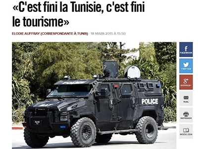Fini la Tunisie