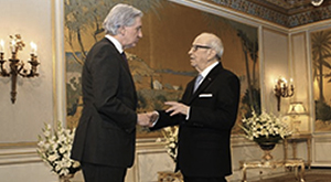 Francois Gouyette et Caid Essebsi