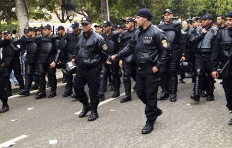 policiers tunisiens 5 9