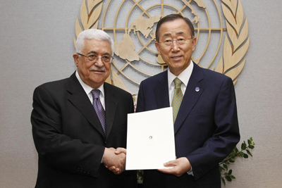 Abbas-Ban Ki-moon, la diplomatie palestinienne marque des points.
