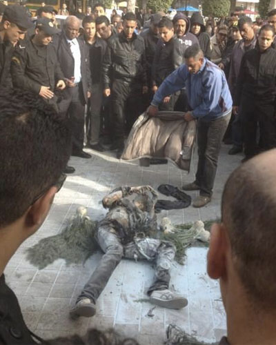 Adel Khazri immolé par le feu à Tunis