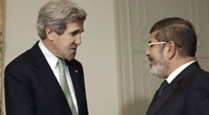 John Kerry Mohamed Morsi