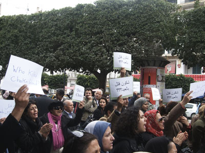 Les Tunisiens veulent la vérité sur le meurtre de Chokri Belaid 