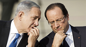 Netanyahu-Hollande