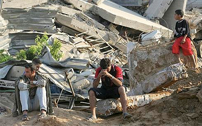 Bombardement-israelien-de-Gaza