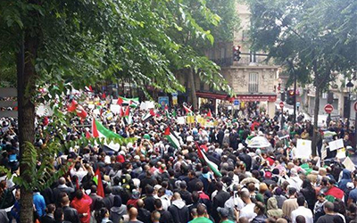Manifestation-pour-Gaza-a-Paris