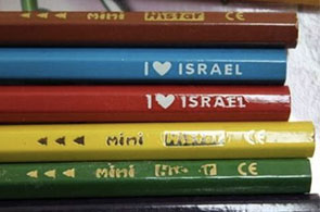 Crayons-I-Love-Israel
