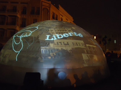 Sur la paroi du Bulbn j'écris ton nom liberté.