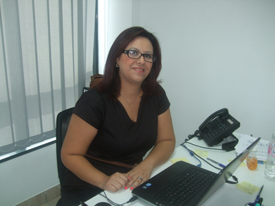 Amina Idir, responsable des ressources humaines.