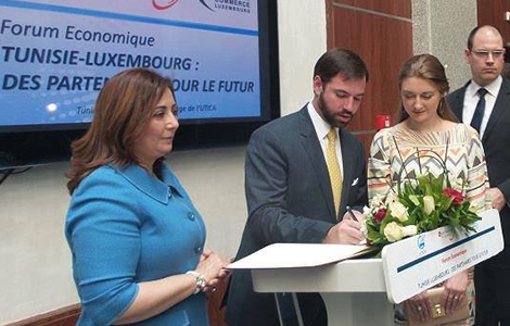 Accord Tunisie Luxembourg Banniere