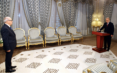 Caid Essebsi et Mourad Bourehla