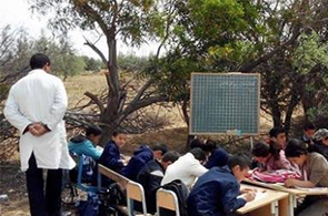 Ecole en pleine nature