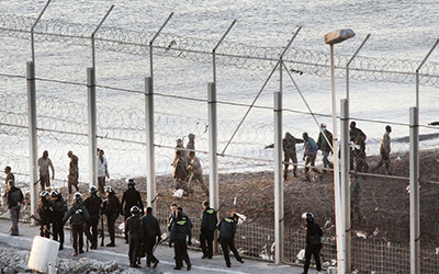 Immigrés à Ceuta