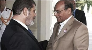 Mohamed Morsi et Moncef Marzouki