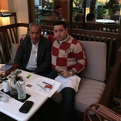 Mouaouia Chourabi et Elyes Ben Chedly