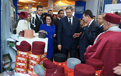 La chéchia, reine de l'artisanat tunisien.