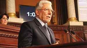Taieb Baccouche à l'Assemblée