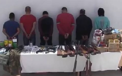 Trafiquants d'armes arrêtés