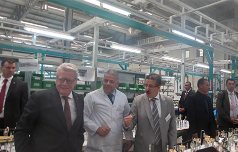 Visite de Gauck à Dräxlmaier Siliana Banniere