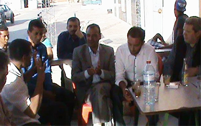 Yassine Ayari et les émeutiers d'El-Faouar.