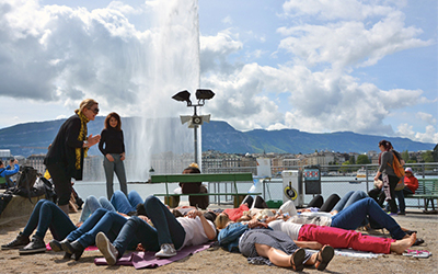 Yoga du rire à Genève