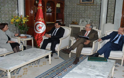 Wided Bouchamaoui Ali Larayedh