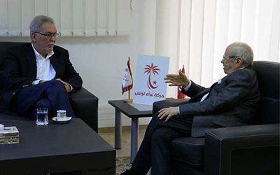 Kamel Jendoubi et Beji Caid Essebsi