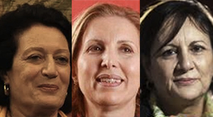 Khadija Cherif Salma Rekik et Latifa Lakhdar