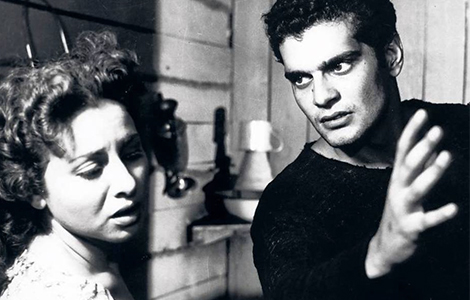 Omar Sharif et Faten Hamama Banniere