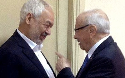Rached Ghannouchi Beji Caid Essebsi Consensus