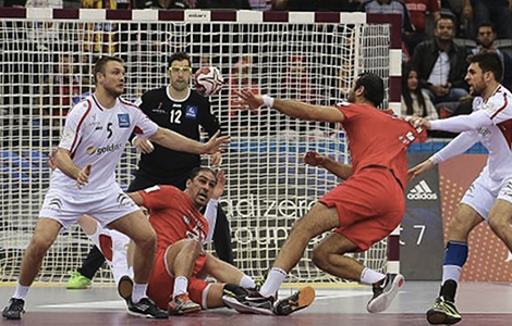 Tunisie Autriche Handball Banniere