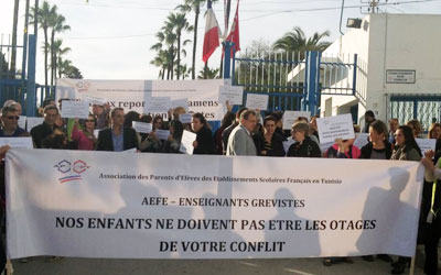 Grèves des écoles françaises en Tunisie