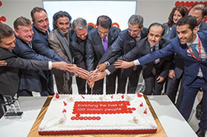 Ooredoo 100 millions adhérents