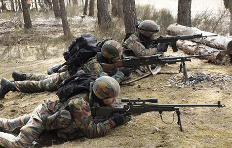 Armee Belge Banniere