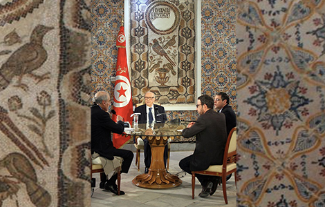 Caid Essebsi Musée du Bardo Banniere