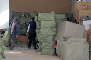 Dépôt de feux d'artifices de contrebande à Sfax.