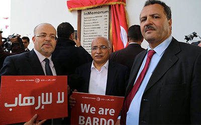 Samir Dilou, Abdelkerim Harouni et Abdellatif Mekki antiterroristes