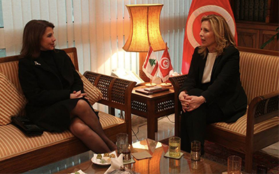 Majida El Roumi et Selma Elloumi Rekik