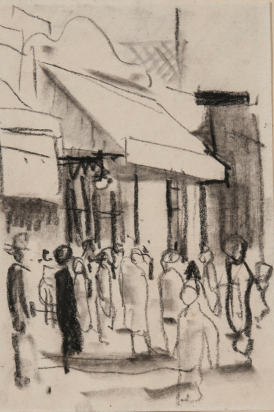 Macke-Scene-de-rue-a-Tunis