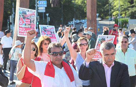 Suisse : manifestation des tunisiens à Genève