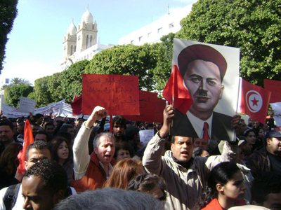 Farhat hached est à jamais présent dans la mémoire des Tunisiens.